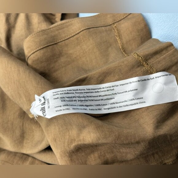 🆕 CULT GAIA 🧿 NWOT Romia Button-Detail Dress, Affogato Brown - Sz M - Picture 16 of 16